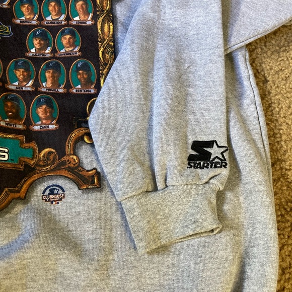 Vintage marlins World Series crewneck starter sweater nwt - Picture 4 of 4